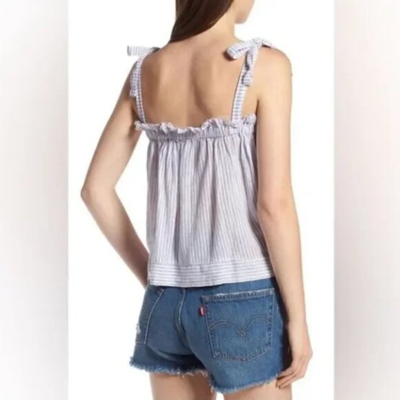 Rails Skylar Tie Strap Tank in Sparkler Stripe, Small - Picture 3 of 6